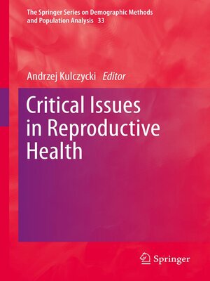 cover image of Critical Issues in Reproductive Health